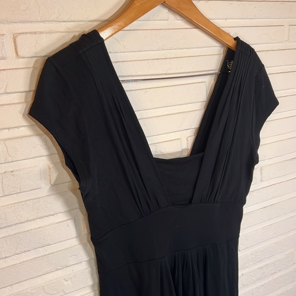 Banana Republic Black Monochrome Flowy Dress, Women’s Size Medium - Picture 2 of 8